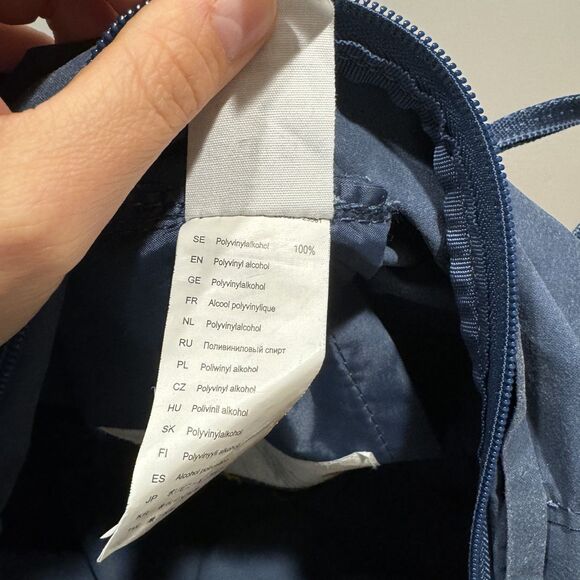 Fjallraven Kanken Classic Canvas Backpack Faded Deep Blue Unisex Travel School - Picture 11 of 16